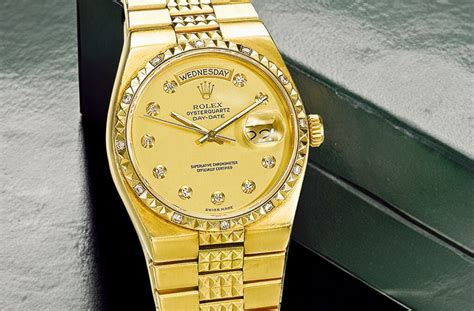 rolex quartz on wrist|Rolex quartz watch price.